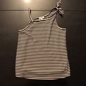 Love fire girls striped tank size M like new